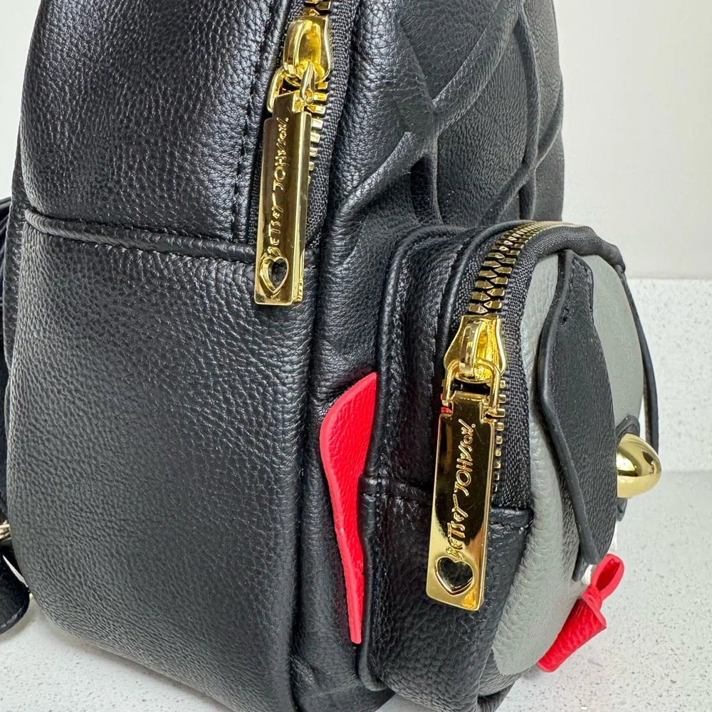 Adorable Puppy Betsy Johnson Mini Backpack - Picture 3 of 6